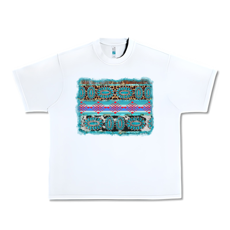 Turquoise Gemstone Background Urban Heavy Tee by AdoDesignShop | Teevron
