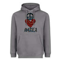 Storm Peace Love America Heavyweight Hoodie - Bettercallsaul