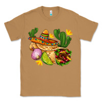 Toasted Coconut burrito  with sombrero and union with cactus Classic Tee - AdoDesignShop