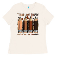 Bone teach love inspire motivation lead encourage Ladies Tee - Zillion Design Studio
