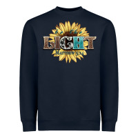 Navy be the light matthew Heavyweight Sweatshirt - NancyCooperArtShop