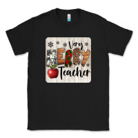 Black very merry teacher christmas coaster Classic Tee - Jasminsmagicworld