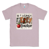 Lilac very merry teacher christmas coaster Classic Tee - Jasminsmagicworld