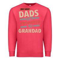 Cardinal Only Great Dads Get Promoted To Grandad Premium Sweatshirt - Bettercallsaul