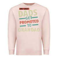 Pale Pink Only Great Dads Get Promoted To Grandad Premium Sweatshirt - Bettercallsaul