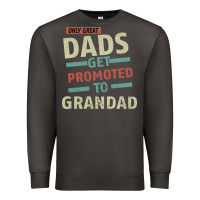Smoke Only Great Dads Get Promoted To Grandad Premium Sweatshirt - Bettercallsaul