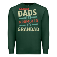 Sports Green Only Great Dads Get Promoted To Grandad Premium Sweatshirt - Bettercallsaul