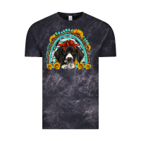 Cloud Black german shorthaired pointer western rainbow Vintage Tee - Artiststas