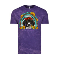 Cloud Purple german shorthaired pointer western rainbow Vintage Tee - Artiststas