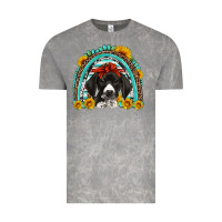 Cloud Rock german shorthaired pointer western rainbow Vintage Tee - Artiststas