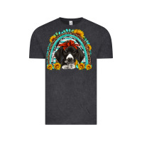 Vintage Black german shorthaired pointer western rainbow Vintage Tee - Artiststas