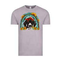 Vintage Zinc german shorthaired pointer western rainbow Vintage Tee - Artiststas