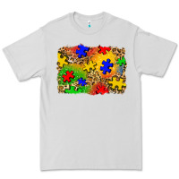 Dove Grey autism background Premium Tee - Zillion Design Studio