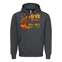 Smoke give thanks for a little and you will find a lot Zipper Hoodie - MaliasSmallBusiness