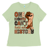 Matcha one month can't hold our history Ladies Tee - Zillion Design Studio
