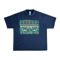 Navy turquoise gemstone background Urban Heavy Tee - AdoDesignShop