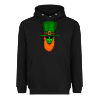 Black St. Patrick' Day Gnome Heavyweight Hoodie - Bettercallsaul