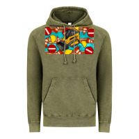 Vintage Olive skidsteer sippy Vintage Hoodie - Artiststas