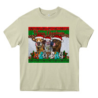 Mossy merry christmas heifers Heavy Core Tee - RanaPortraitStore