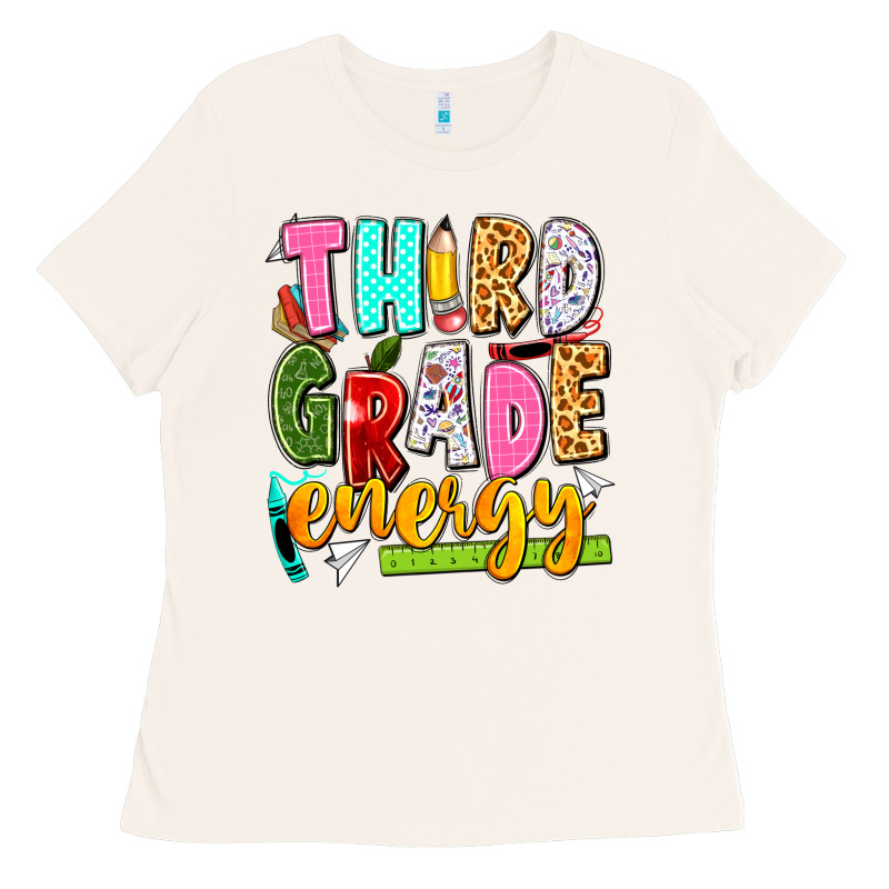 Third Grade Energy Ladies Tee by texasbilliewilder | Teevron
