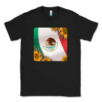 Black mexican flag sunflowers and leopard coaster Classic Tee - Jasminsmagicworld