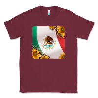 Mexican Flag Sunflowers And Leopard Coaster Classic Tee | Teevron