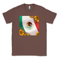 Chestnut mexican flag sunflowers and leopard coaster Classic Tee - Jasminsmagicworld