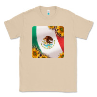 Mushroom mexican flag sunflowers and leopard coaster Classic Tee - Jasminsmagicworld