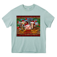 Arona merry christmas cow pig and horse Heavy Core Tee - RanaPortraitStore