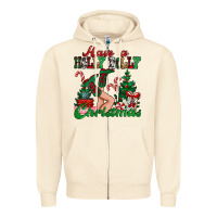 Sandshell have a holly dolly christmas Zipper Hoodie - MaliasSmallBusiness