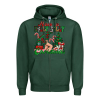 Sports Green have a holly dolly christmas Zipper Hoodie - MaliasSmallBusiness