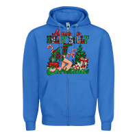 True Royal have a holly dolly christmas Zipper Hoodie - MaliasSmallBusiness