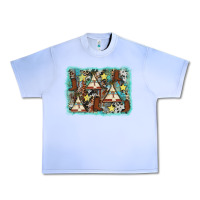 Grape Ice tribe tent western background Urban Heavy Tee - AdoDesignShop