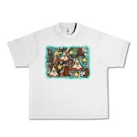 Lunar Rock tribe tent western background Urban Heavy Tee - AdoDesignShop