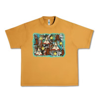 Peanut Butter tribe tent western background Urban Heavy Tee - AdoDesignShop