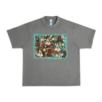 Tornado tribe tent western background Urban Heavy Tee - AdoDesignShop