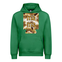Emerald Mama with leopard and cowhide regular can cooler Urban Hoodie - HowdyJamesFarm