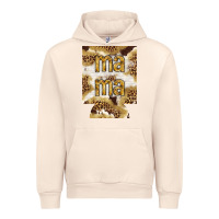 Sandshell Mama with leopard and cowhide regular can cooler Urban Hoodie - HowdyJamesFarm