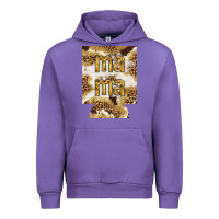 Tulip Mama with leopard and cowhide regular can cooler Urban Hoodie - HowdyJamesFarm