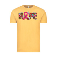 Vintage Mustard hope and cancer ribbon Vintage Tee - AdoDesignShop