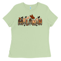 Matcha melanin butterfly Ladies Tee - Zillion Design Studio