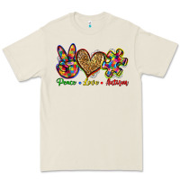 Bone peace love autism Premium Tee - Zillion Design Studio