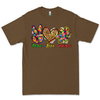 Cacao peace love autism Premium Tee - Zillion Design Studio