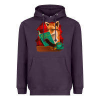 Plum Fox with Coffee Heavyweight Hoodie - Bettercallsaul