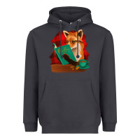 Smoke Fox with Coffee Heavyweight Hoodie - Bettercallsaul