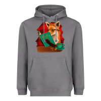 Storm Fox with Coffee Heavyweight Hoodie - Bettercallsaul