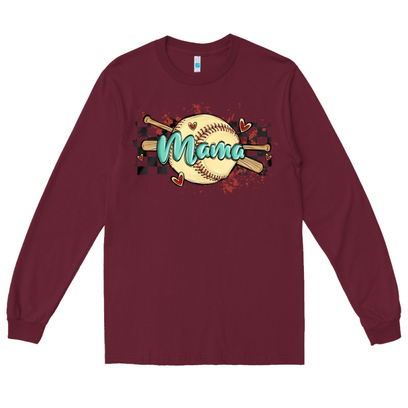 Softball Mama Long Sleeve Tee by MaliasSmallBusiness | Teevron