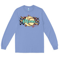 Colony Blue softball mama Long Sleeve Tee - MaliasSmallBusiness