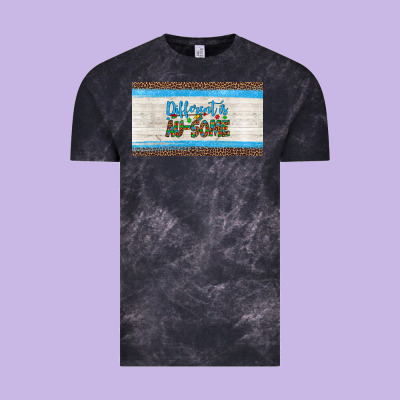 Different Is Ausome Autism  Cup Vintage Tee Designed By Artiststas