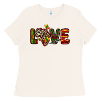 Love Africa Map Ladies Tee | Teevron